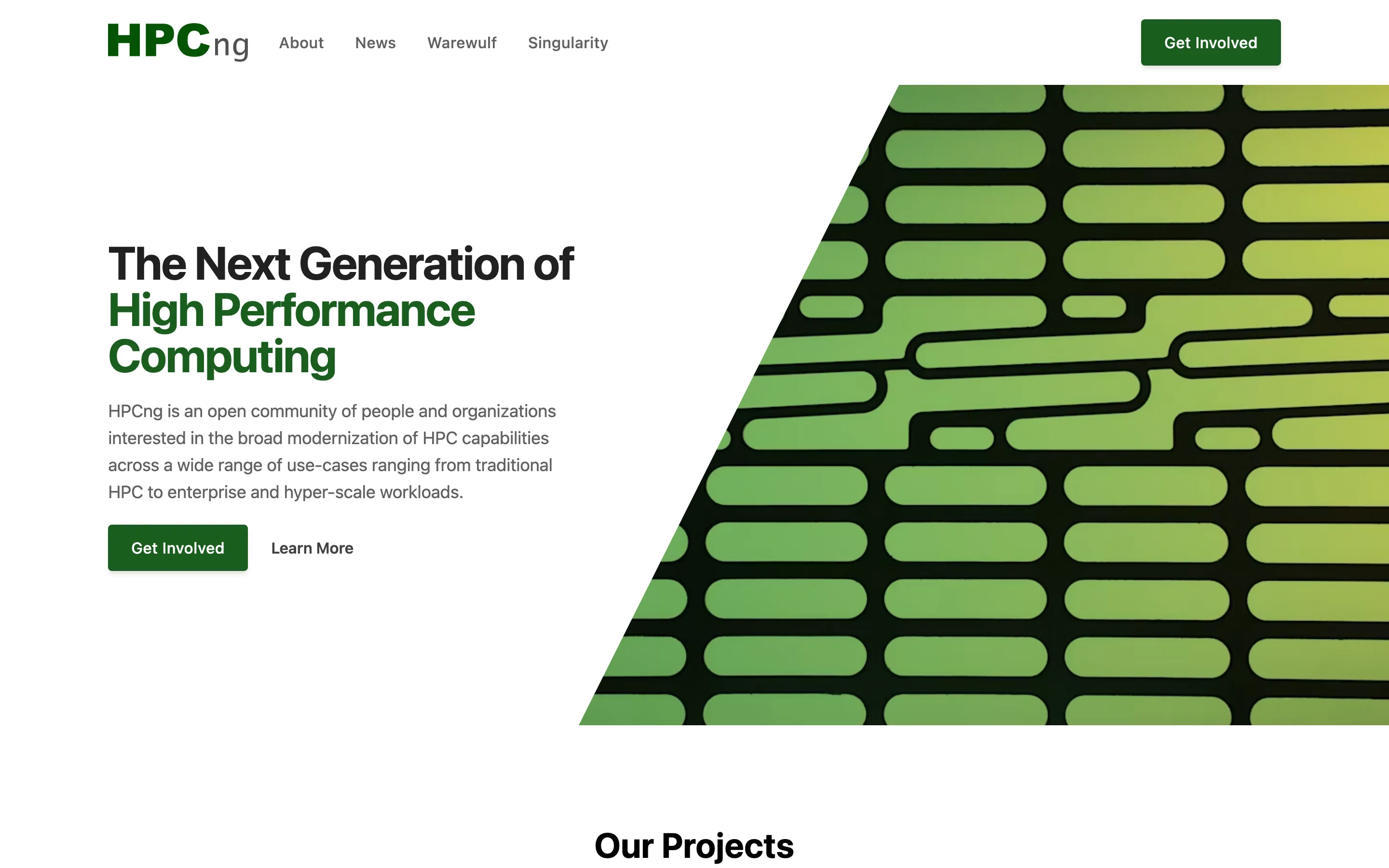 The HPCng homepage